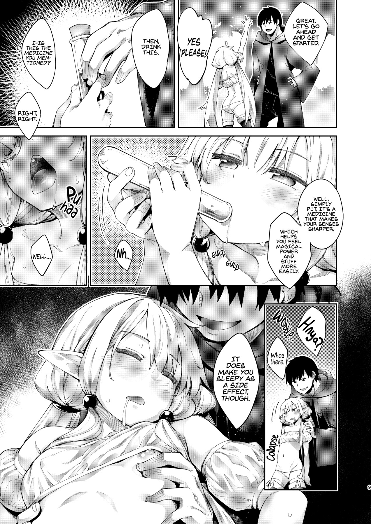 Hentai Manga Comic-I'm in Another World, so I Guess I'll Use Magic to Be Lewd II-Read-8